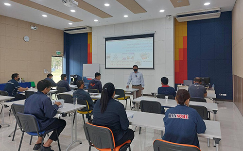อบรมสัมมนาหลักสูตรด้านอาชีวอนามัย สิ่งแวดล้อมและความปลอดภัย In-hous EHS Training